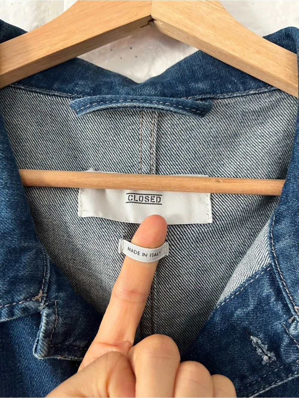 CLOSED Denim Worker Jacket Mid Blue Men’s XL